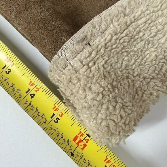 Men's Aeropostale Tan Zipper Front Lined Coat Size L - Picture 13 of 16